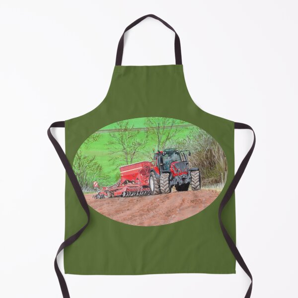 Item preview, Tractor in Field (green) designed and sold by SandraWarmerdam.