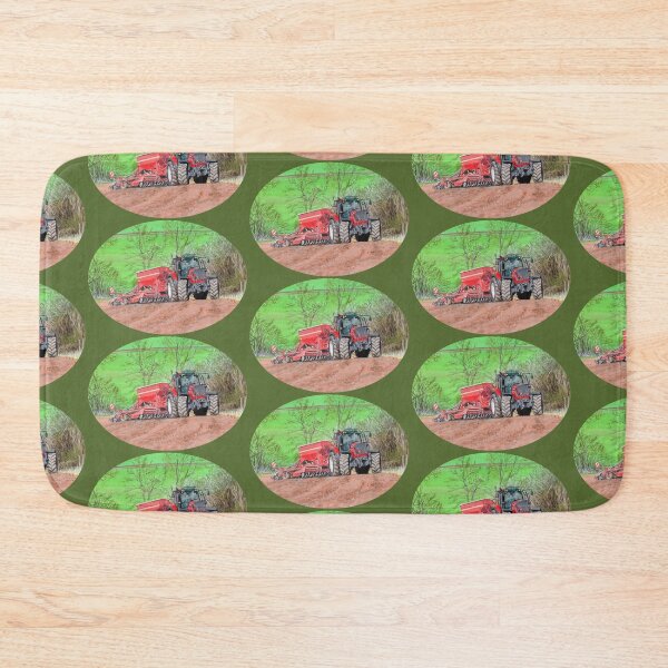 Item preview, Tractor in Field (green) designed and sold by SandraWarmerdam.
