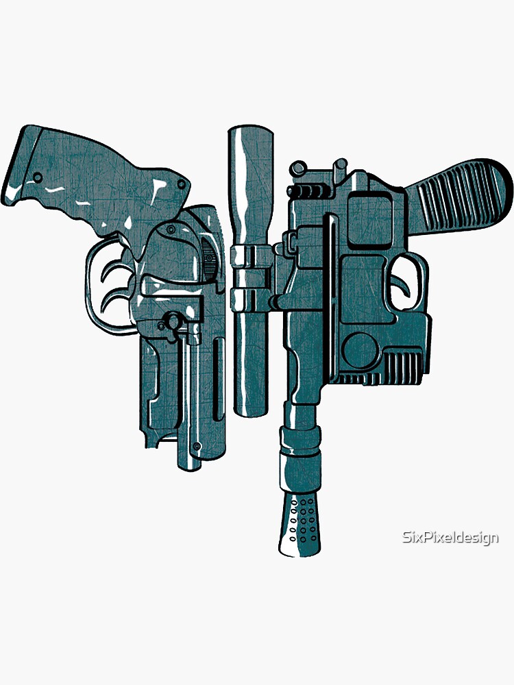 "Fords guns." Sticker for Sale by SixPixeldesign Redbubble