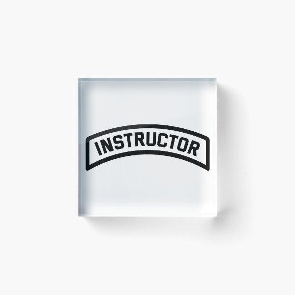 Aperçu de l'œuvre Onglet Instructeur créée et vendue par badgework.