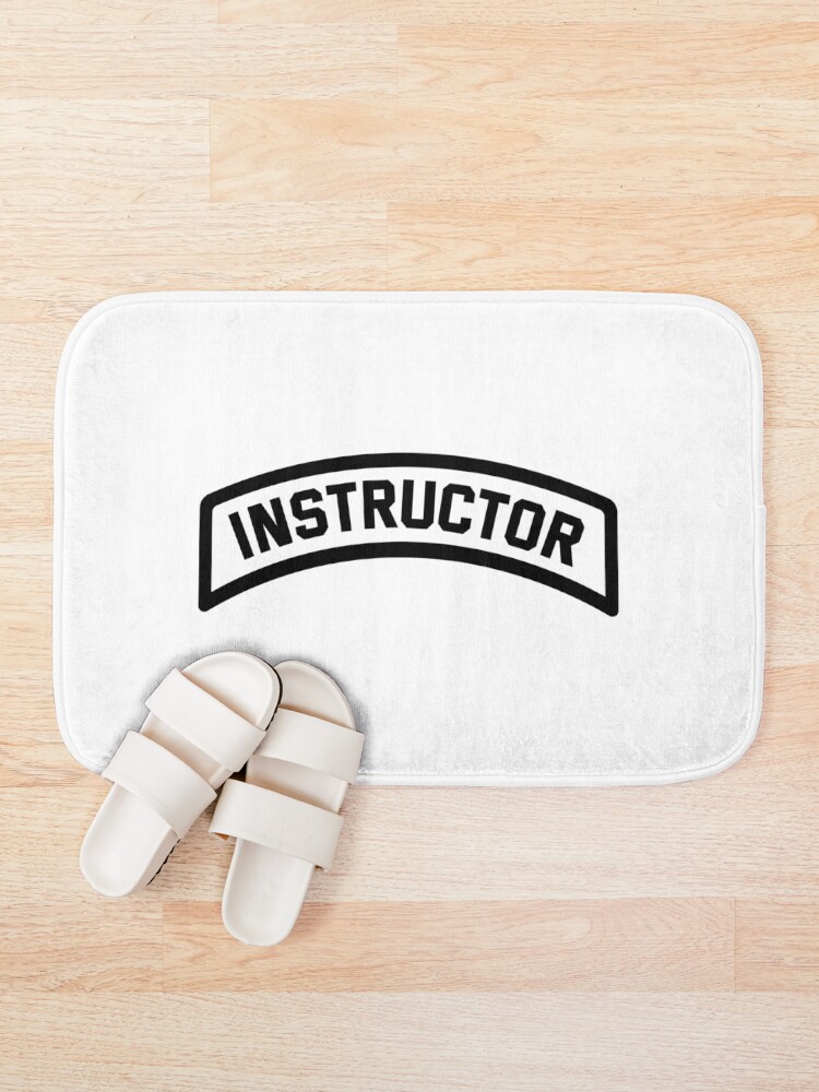 Thumbnail 1 of 6, Bath Mat, Instructor Tab designed and sold by badgework.