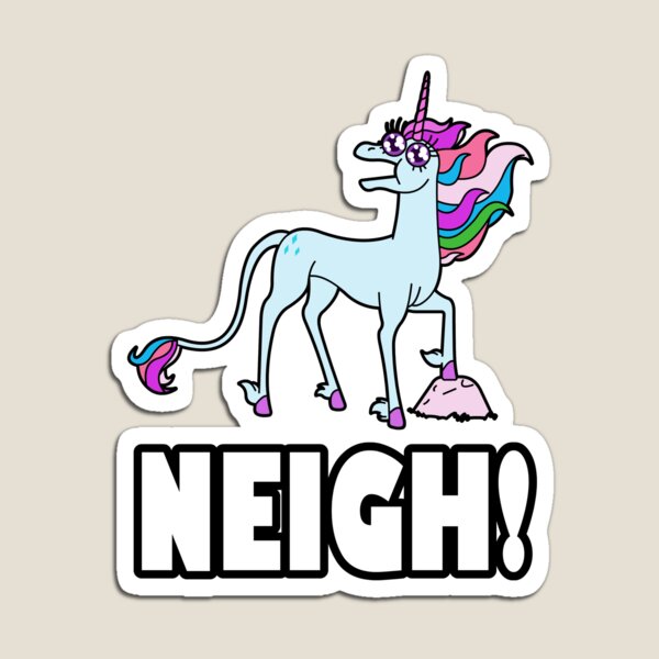 Unicrons say NEIGH! Magnet