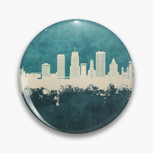 Item preview, Akron Ohio Skyline designed and sold by ArtPrints.