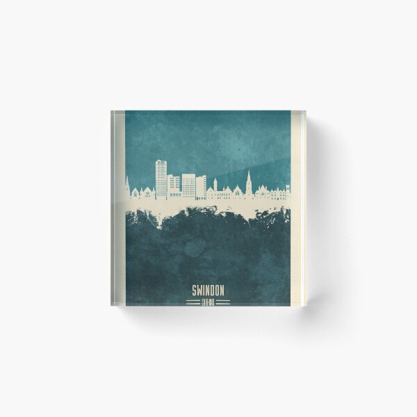 Item preview, Swindon England Skyline designed and sold by ArtPrints.