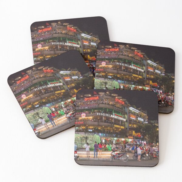 Item preview, Hanoi  city centre at night Vietnam designed and sold by Martin Berry Photography.