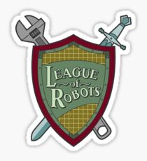 League Of Robots! Sticker