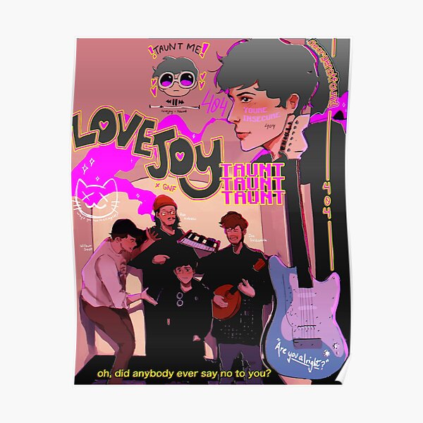 lovejoy band tshirt - lovejoy band poster - lovejoy band sticker Poster