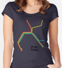the bay. Fitted Scoop T-Shirt