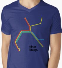 the bay. Men's V-Neck T-Shirt