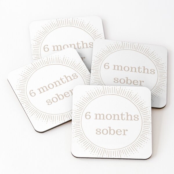 Item preview, 6 months sober designed and sold by MagdalenaRulez.