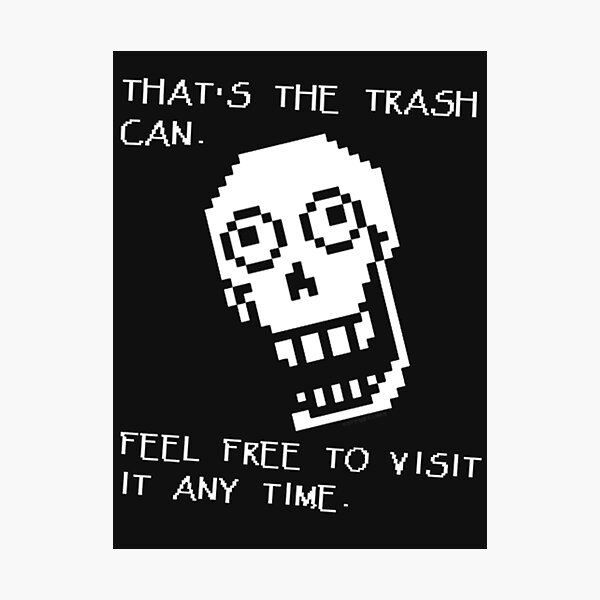 Undertale Funny Photographic Prints | Redbubble