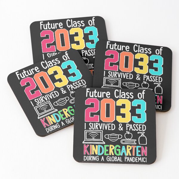 Item preview, edGx Colourful Class Of 2033 Kindergarten Back To SchooL designed and sold by christiannes.