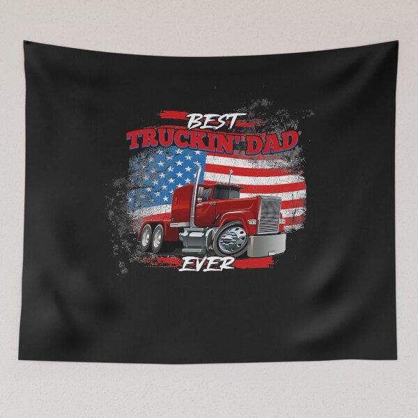 Item preview, El mejor papá camionero de todos los tiempos, camionero Big Rig, Truckin Fathers Day designed and sold by christiannes.