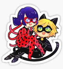 Miraculous Ladybug & Chat Noir Sticker