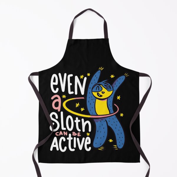 Item preview, Even A Sloth Can Be Active Hula Hooping designed and sold by Hoiho Adventure Shirts.