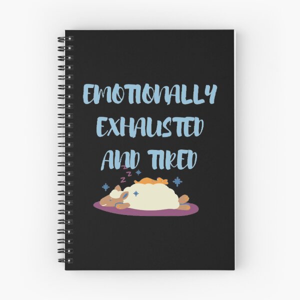 Item preview, Emotionally exhausted and tired depression quotes designed and sold by Simi2020.