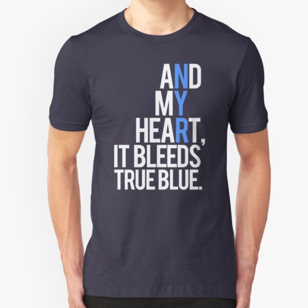 true blue Slim Fit T-Shirt