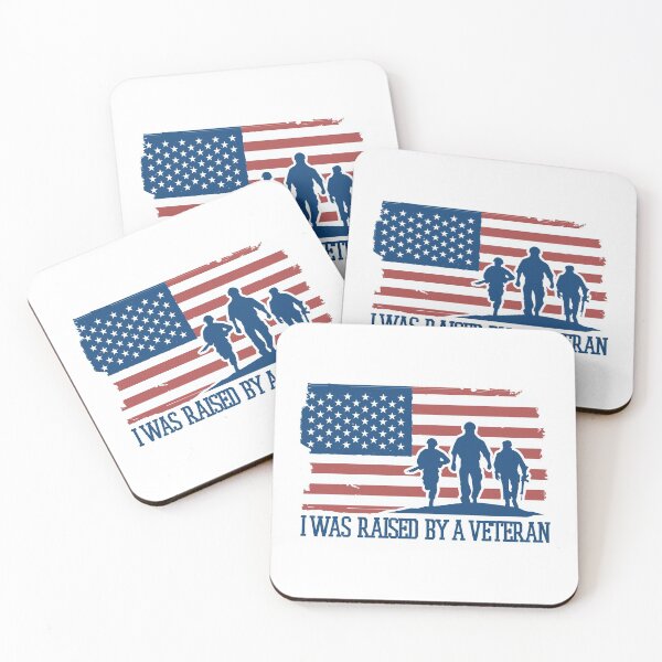 Item preview, Veteran Son I Was Raised By A Veteran designed and sold by Hoiho Adventure Shirts.