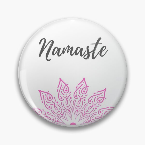 Item preview,  Namaste Pink Lotus designed and sold by LifeSimpliCity.
