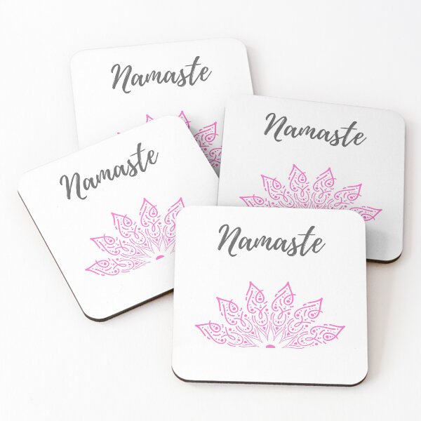 Item preview,  Namaste Pink Lotus designed and sold by LifeSimpliCity.