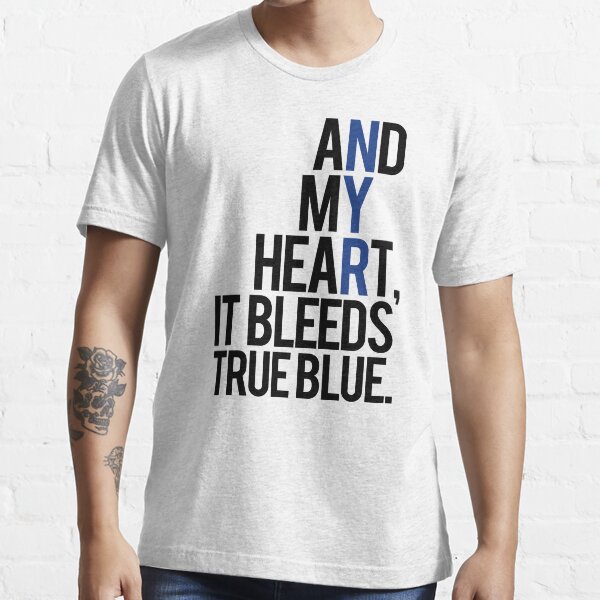 true blue (white) Essential T-Shirt