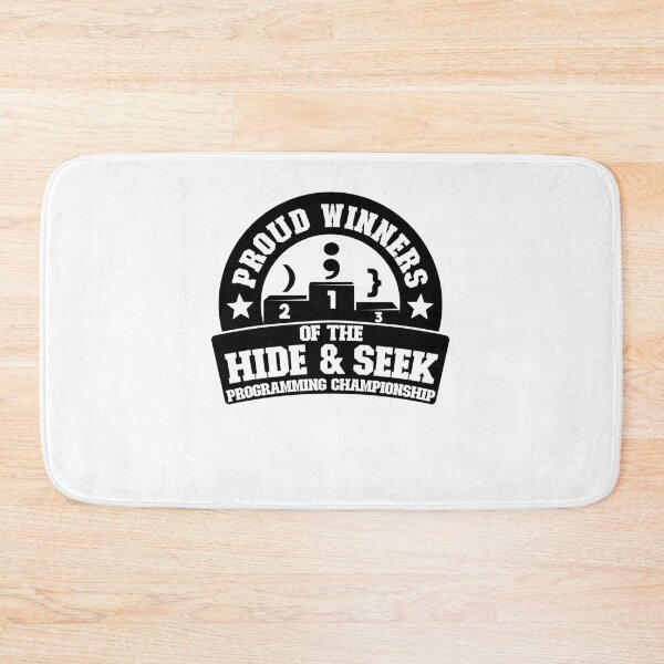 Item preview, Winners Hide & Seek Programming Championship Gift designed and sold by Stronzi.