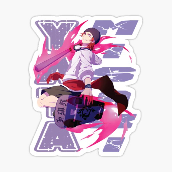 Skateboard Freestyle - Misaki Yata K Project Anime Art | Greeting Card