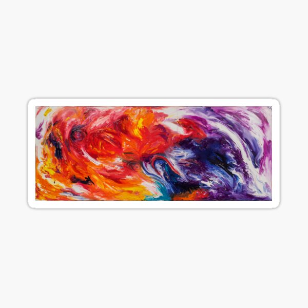 Rainbow Motion Sticker