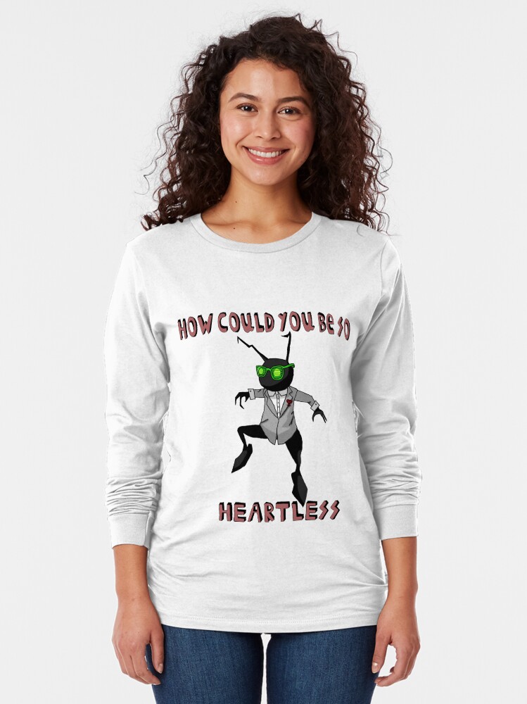 Thumbnail 2 of 5, Long Sleeve T-Shirt, How Could You Be So Heartless designed and sold by grantthegreat68.