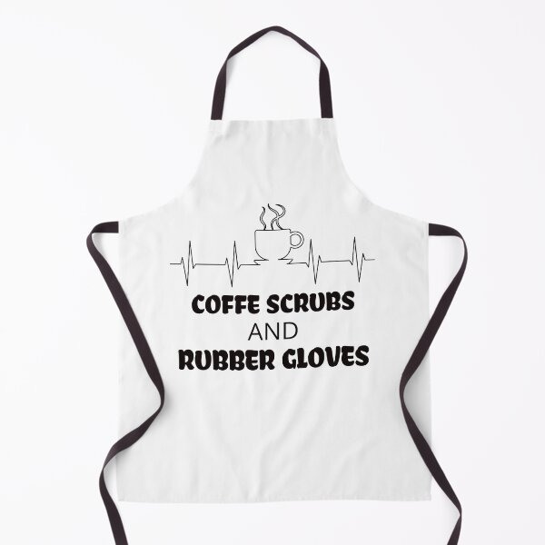 Item preview, Coffee Scrubs And Rubber Gloves designed and sold by medbdj.