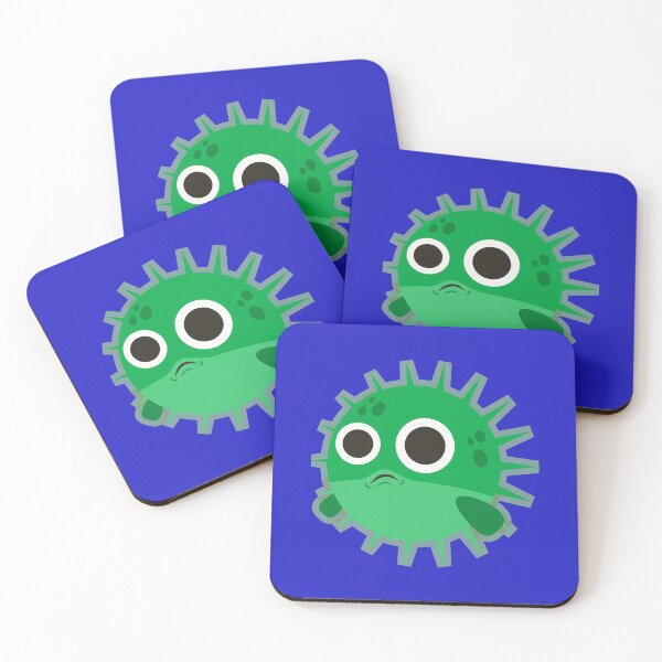 Item preview, green fugu fish  designed and sold by greyhotaka.