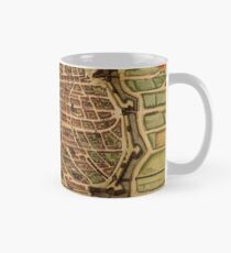Vintage Map of Antwerp Belgium (1572) Mug