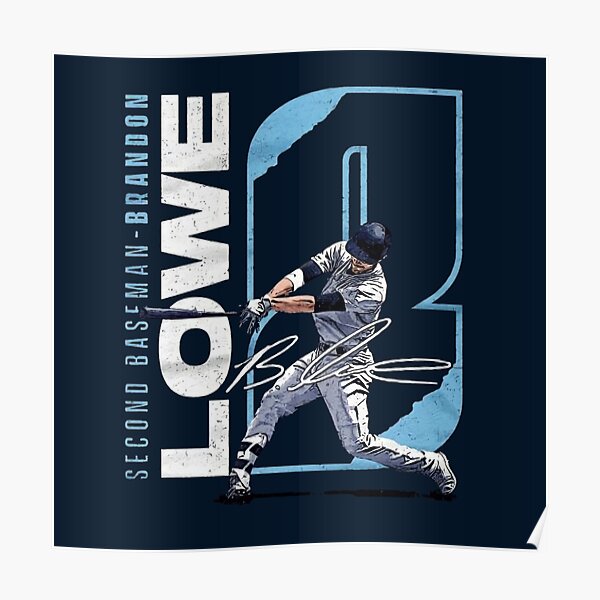 Brandon Lowe 8 Jersey Number Sticker Essential T-Shirt for Sale by  edithazjanie