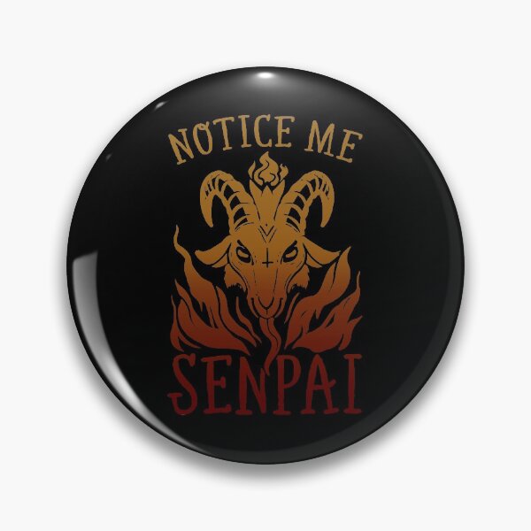 Artikelvorschau, Bemerke mich Senpai Satan entworfen und verkauft von TyphoonFemale.