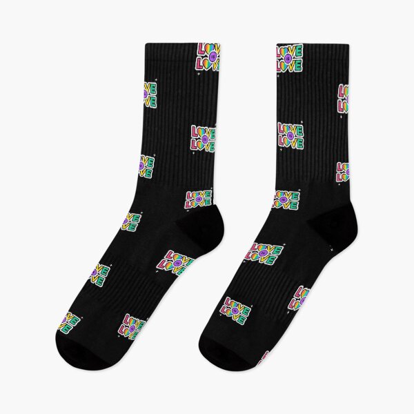 Item preview, LGBTQ+ Pride Rainbow Heart Love Design designed and sold by HolidayTees.