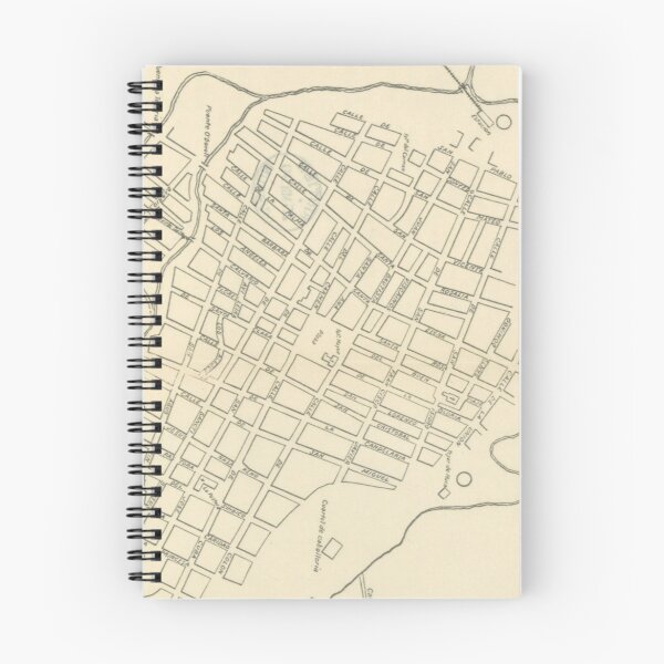 Item preview, Vintage Map of Santa Clara Cuba (1899) designed and sold by BravuraMedia.