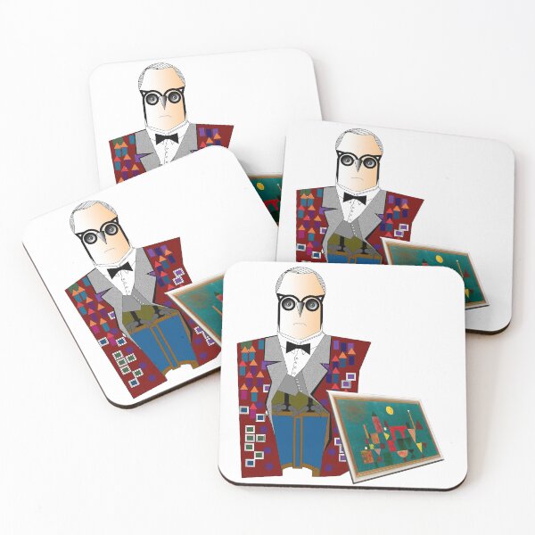 Item preview, Owl as an artist (Paul K., 1879-1940 expressionism, constructivism, cubism, primitivism d- painter) puzzling? Art, Decorative, Kind, Digital, Colorful, designed and sold by Paszkan.