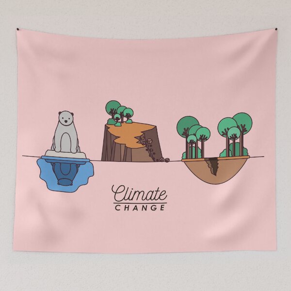Item preview, Climate change no thanks designed and sold by Zaibo.