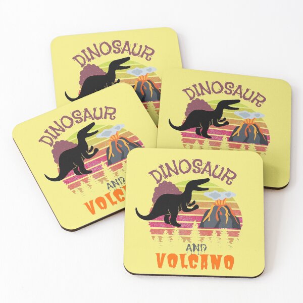 Item preview, Dinosaur And Volcano designed and sold by Eman4design.