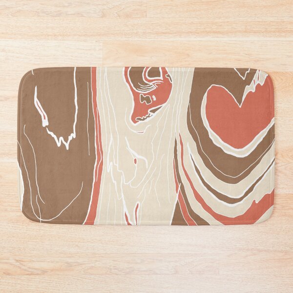 Item preview, Domestic landscapes - wood grain pink brown and pale designed and sold by PBerry.