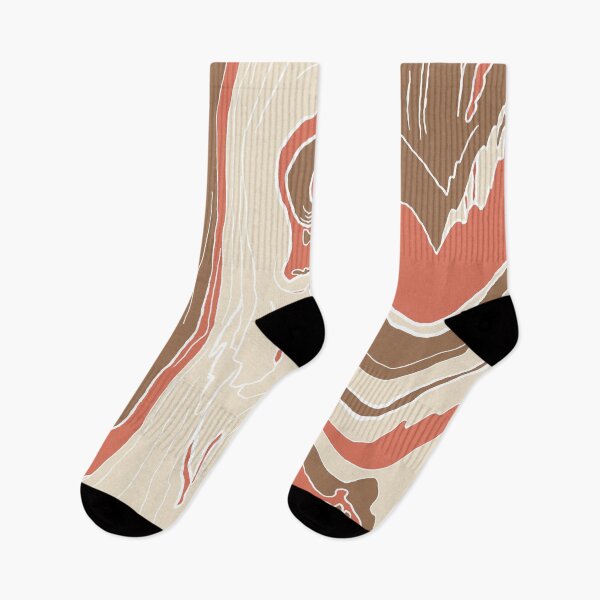 Item preview, Domestic landscapes - wood grain pink brown and pale designed and sold by PBerry.
