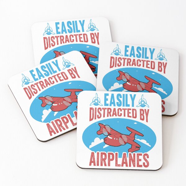Item preview, Easily Distracted By Airplanes designed and sold by AmethystMurad.