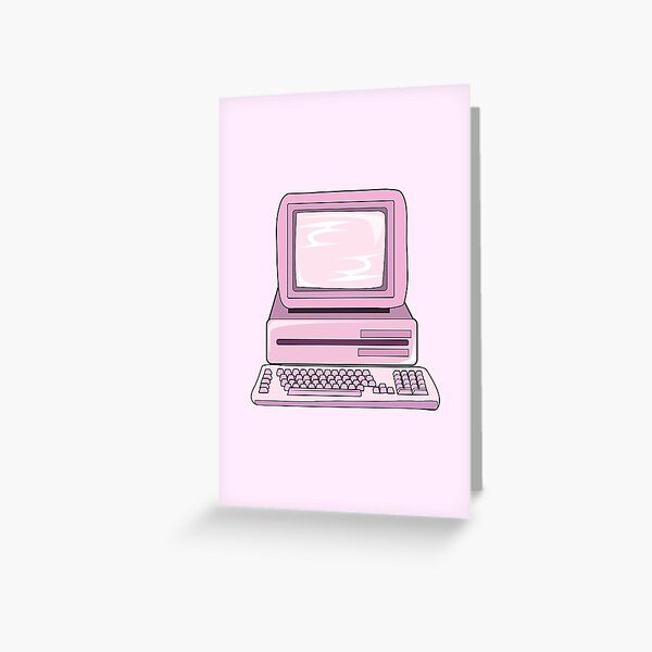 greeting card workshop 90s computer
