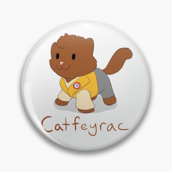 Item preview, Courfeyrac Cat Pun designed and sold by MellowArtStuff.