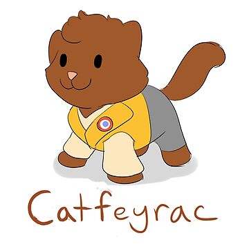 Vorschaubild zum Design Courfeyrac-Katzen-Wortspiel von MellowArtStuff