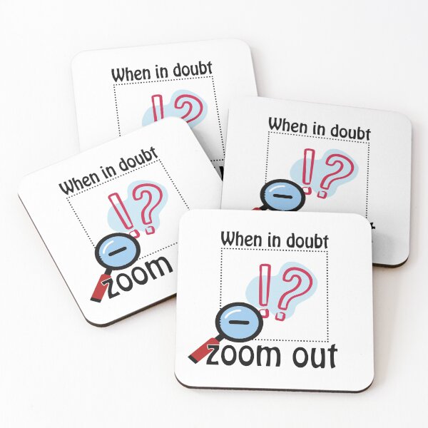 Item preview, when in doubt zoom out designed and sold by Docartdesign.