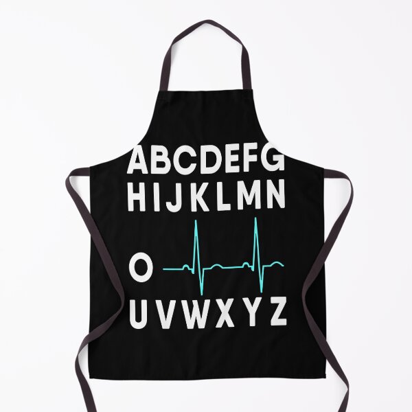 Item preview, Ekg Alphabet Heartbeat Line Doctor Cardiology Gift Nurse Ecg designed and sold by ccombercor.