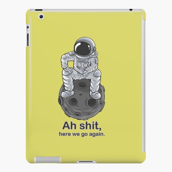 Ipad Hullen Klebefolien Ah Schei C3 9fe Hier Gehen Wir Wieder Redbubble