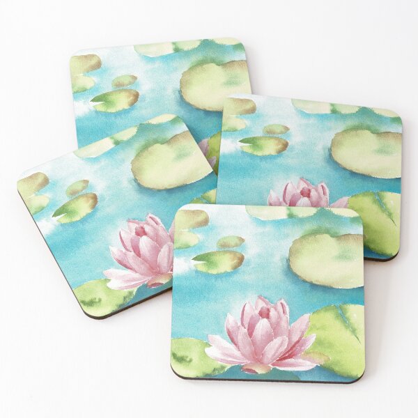 Item preview, Water lily in watercolor designed and sold by yianling.