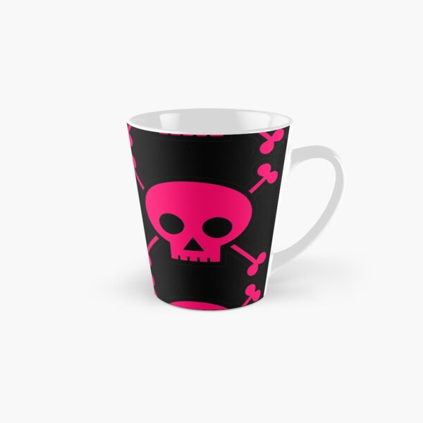 The Pink Punk Theory Poison Pirate Skull Tall Mug